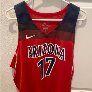 Nike Arizona Wildcats Red Basketball Jersey